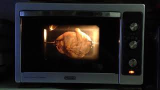 Rotisserie chicken using DeLonghi Rotisserie Oven EO4055BS  Part 13 [upl. by Albarran549]