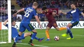 RomaSassuolo 31 Highlights 201617 [upl. by Airdnekal]