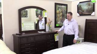 Sanford bedroom set bed frame storage King or Queen size bedroom sets Sanford FL [upl. by Adiehsar]