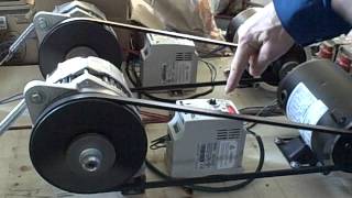 Synchronizing AC generators  Part 2 strobe light view [upl. by Frydman]