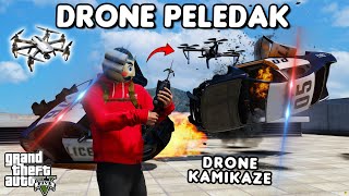 DRONE KONTROL TEROR POLISI  GTA 5 ROLEPLAY [upl. by Weisbart]