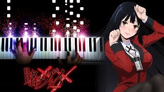 Kakegurui×× Season 2 OP quotKono Yubi Tomarequot  JUNNA Piano [upl. by Chi489]