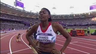 400m Hurdles  Womens Full Heats  London 2012 Olympics [upl. by Akessej]