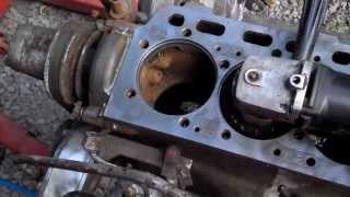 International harvester diesel engine rebuilding [upl. by Tomchay]