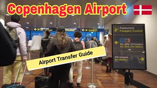 Arriving at Copenhagen Airport  Transfer Guide From Airport to City Center  Denmark Travel Guide [upl. by Lipinski]