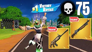 75 Elimination Solo vs Squads Win Full Gameplay Fortnite Chapter 5 [upl. by Lrac]