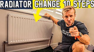 10 STEPS HOW TO CHANGE YOUR RADIATOR [upl. by Eiramana]