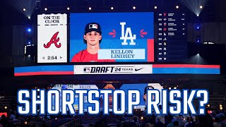 2024 MLB Draft analysis Dodgers take too big of risk in first round [upl. by Oihsoy]