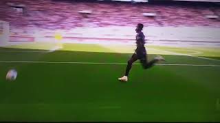 Alphonso Davies ties Bundesliga seasonal speed record with 3641kmh vs Stuttgart [upl. by Andert]