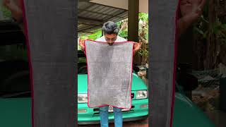 Car users Must Watch  Best Cloth For Car and Bike Wash  Car Modification  Car washing tips [upl. by Imotas]