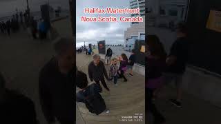 Halifax Waterfront Nova Scotia Canada insta360 travel canada halifax [upl. by Enotna]