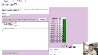 diff21  CodingBat Warmup 1 [upl. by Liban920]