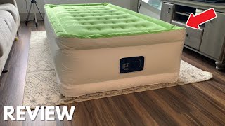 YENING Inflatable Air Mattress with Built in Pump  Quick Review [upl. by Janie785]