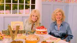 Dolly Parton And Rachel Parton George On Their New Cookbook Good Lookin’ Cookin  The View [upl. by Sella791]