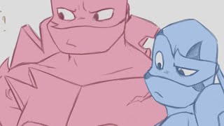 Donnies Infection Gets Worse  Krang Infection Donnie AU Episode 2 Rottmnt Comic Dub saverottmnt [upl. by Shipley413]