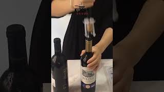 TireBouchon à Air Comprimé 🍷drink food kitchen shorts shortvideo kitchentools [upl. by Nomae]