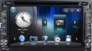 Double din Head unit  2 Din Radio DVD player Navigation  ONLY 199 [upl. by Nednal]