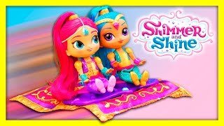 Unboxing the Shimmer and Shine Magic Flying Carpet Toy [upl. by Airda]