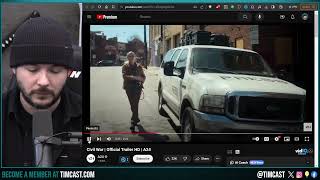 Tim Pool REACTS To New CIVIL WAR Movie Trailer 2024 Film Shows 2nd US CIVIL WAR [upl. by Mel326]