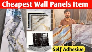 Cheapest Wall Panels Products  Pvc Panel Uv Marble Sheet Wpc Louvers Self Adhesive 3d Tiles [upl. by Tri]