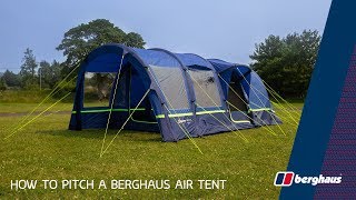 How To Pitch A Berghaus Air Tent [upl. by Amlus779]