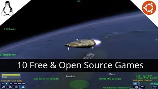 Top 10 Free and Open Source Linux Games in 2016 [upl. by Rayna]