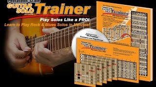 Pentatonic Scale Guitar Solo Trainer [upl. by Hedi548]