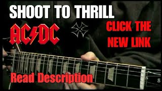 Shoot to Thrill ACDC  Lesson part 1 COPYRIGHT CLAIM ISSUE  READ DESCRIPTION [upl. by Rimaa]