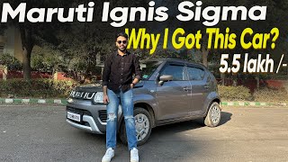 2024 Maruti IGNIS at 55 lac onroad 🔥  Better than SwiftBaleno [upl. by Ased]