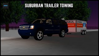 2009 Chevrolet Suburban LTZ Towing  Roblox [upl. by Aleydis]