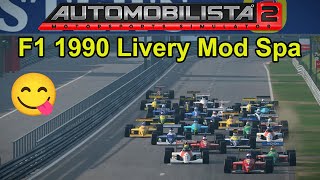 Automobilista 2 F1 1990 Spa [upl. by Oniuqa]