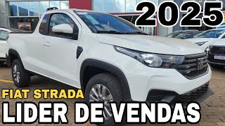 NOVA FIAT STRADA FREEDOM 13 CS 2025 A PICAPE QUE MAIS VENDE NO BRASIL [upl. by Bullivant]