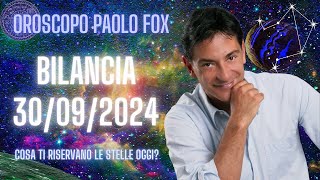 Bilancia ♎️ LOroscopo di Paolo Fox  30 Settembre 2024  Un compleanno come si deve [upl. by Luhem]