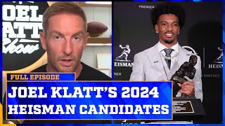 Klatt explains his Heisman Vote and gives his WayTooEarly Favorites for the 2024 Heisman Trophy [upl. by Aretta265]