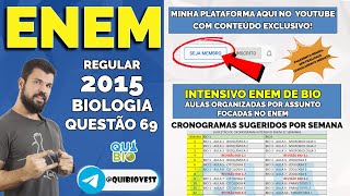 ENEM 2015  Questão 69  Normalmente as células do organismo humano realizam a respiração aeróbica [upl. by Jonna]