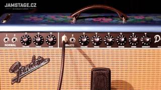 Fender Limited 65 Deluxe Reverb Blue Flower FSR [upl. by Rehposirhc]