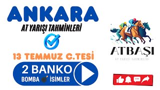 13 TEMMUZ CUMARTESİ ANKARA ALTILI TAHMİNLERİM DETAYSIZ [upl. by Kappenne715]