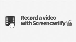 Record Your First Video with Screencastify [upl. by Yelraf992]