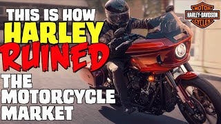 How Harley Davidson ruined the Metric Motorcycle Market [upl. by Roselani689]