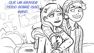 gravity Falls  pinecest pinemomentos 2  em português [upl. by Jessey]