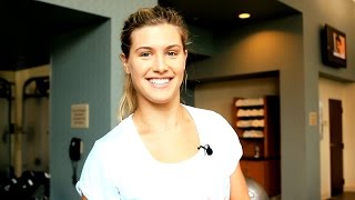 Genie Bouchards GoTo Exercises  USANA [upl. by Nomar376]