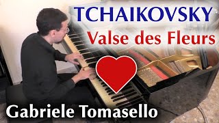 Tchaikovsky  Valse des Fleurs pour piano  Vals de las Flores S Taneyev  Gabriele Tomasello [upl. by Nilyahs872]