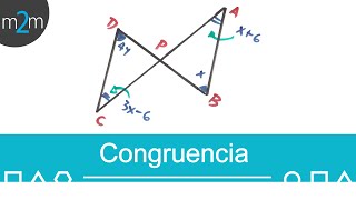 Triángulos congruentes│ejercicio 3 [upl. by Aekerly]