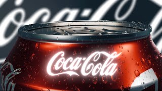 COCA COLA Advertisement  Commercial  Product Render 3D animation Blender [upl. by Adnaluoy923]