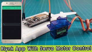 SERVO MOTOR NODEMCU Tutorial  Blynk app with SERVO MOTOR NODEMCU Project Code amp Libraries [upl. by Aribold723]