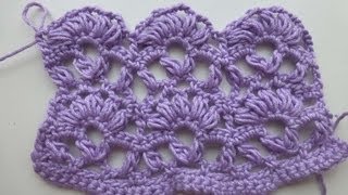 Crochet with eliZZZa  Crochet Stitch quotAnastasiaquot [upl. by Alahc223]