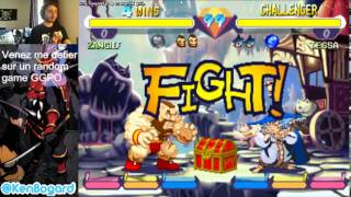 Pocket Fighter GGPO Ken Bogard vs Mysti [upl. by Swanhildas]