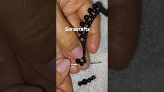 Pearl necklace tutorial howtomakebeadednecklace [upl. by Nahshun798]