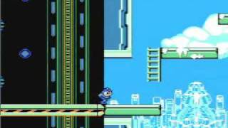 Megaman 8 NES version Frostman Stage Preview [upl. by Ameg143]