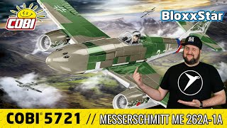 COBI® 5721 💥MESSERSCHMITT ME 262A1A quotSchwalbequot ▶️ Unboxing Build Fakten Review 💬📽️ 4K  Subs [upl. by Ttiwed]